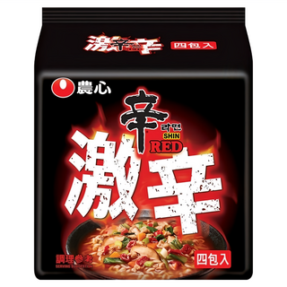 NONGSHIM 農心 激辣辛拉麵 120g, 4包
