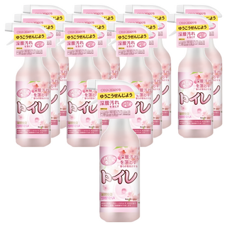 AHOYE 日本桃香馬桶除臭噴霧潔廁劑, 12瓶, 500ml