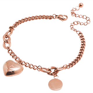 RADIANT STAR 璀璨之星 盲目的愛鎖鏈愛心手鍊 KTL628