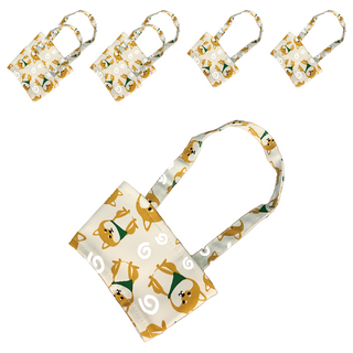 梧桐米 棉麻柴犬杯套 帆布材質, 7個, 1入