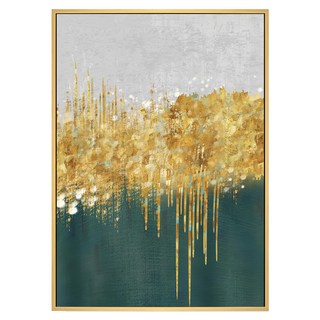 菠蘿選畫所 掛畫 綠松石嵌金絲III APAD3493D, 綠松石嵌金絲III 木框