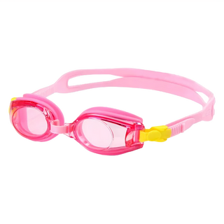 SAEKO 輕巧快調兒童泳鏡, 矽膠防水眼罩, 防霧抗UV鏡片, 適用於4-10歲兒童, 粉, 不適用, 1個
