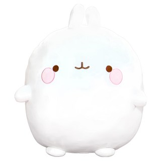 MOLANG 萌浪兔 絨毛娃娃 萌浪兔大臉, 45cm, 1個