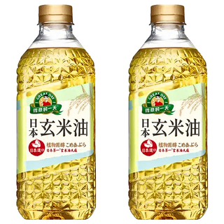 得意的一天 日本玄米油，富含穀維素、維生素E，非基改米源，適用於各種高溫烹調, 2.4L, 2瓶