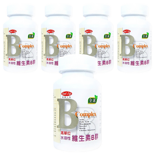 good Life 得意人生 維生素B群, 60顆, 5罐