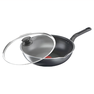Tefal 特福 璀璨系列 多用不沾鍋深平鍋/炒鍋 + 玻璃蓋, 28cm, 1組