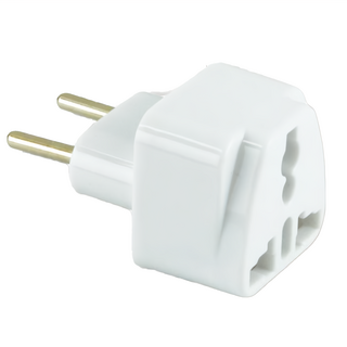 Dr.AV 聖岡科技 歐規小圓萬國轉換插頭 250V 10A, 1個