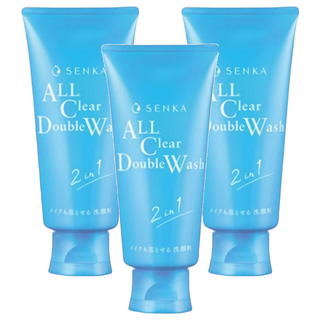 SENKA 專科 台灣公司貨 超微米卸洗兩用潔淨乳 升級版, 120g, 3條
