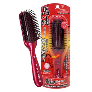 IKEMOTO 池本刷子 馬油損傷護理造型刷, by-1060, 1入