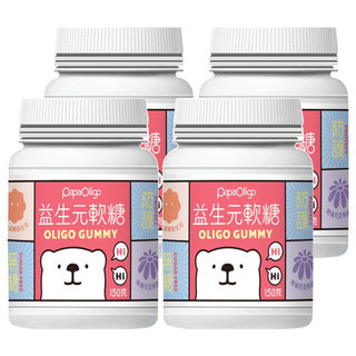Papa Oligo 糖老爹 益生元軟糖, 150g, 4罐