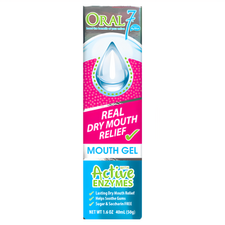 ORAL7 口立淨 酵素護理口腔凝膠, Real Dry Mouth Relief, 持久舒緩口腔, 無糖, 40ml, 1條
