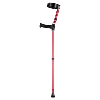 Nova 光星 旋轉工學 前臂拐杖 小兒麻痺拐 b7815pd-l 左, 噴砂紅, 1入