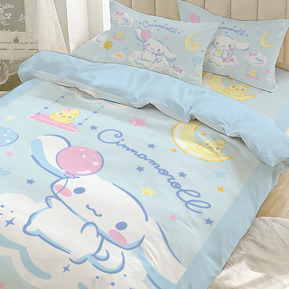 Cinnamoroll 大耳狗喜拿 磨毛卡通 雲之國度被套, 大耳狗