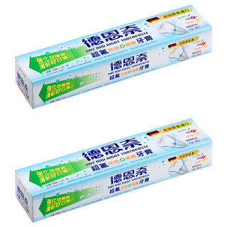 Day and Night 德恩奈 超氟 防蛀+修護 牙膏, 156g, 2條