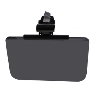 GROUP STAR 群星 日用遮陽鏡 大視野車用遮陽鏡 SD-2305 PC材質 左右移動 180度調整, 黑色, 1個