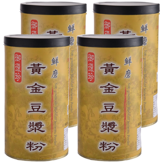御復珍 鮮磨黃金豆漿粉 香醇濃郁 含豐富植物性蛋白質, 450g, 4罐