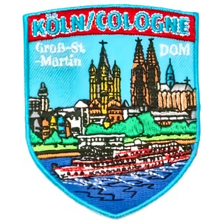 A-ONE 匯旺 地標造型刺繡, NO.047 德國 科隆, 1個