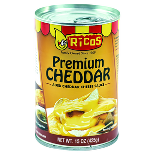 Ricos 瑞可司 Premium 切達起司醬, 425g, 1罐