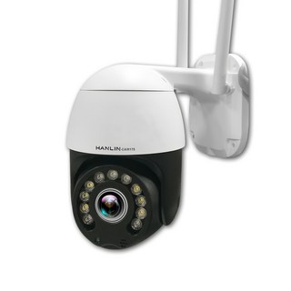 HANLIN 監視器 CAM175 300萬像素1536P 360度魚眼鏡頭 AI自動追蹤 多種警報功能, 1個