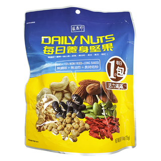 盛香珍 每日養身堅果 125g, 1袋