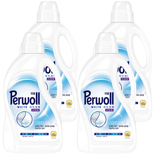 Perwoll 洗衣精 滾筒洗衣機用 淺色衣物專用 2L, 4瓶