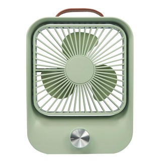 Kinyo 復古無段式桌扇, UF-5750, 綠色