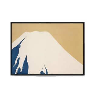 Boluo 菠蘿選畫所 懷舊的富士山, 30 x 40cm, 黑色