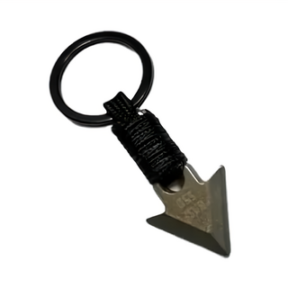 BASE 550 Orvar 箭頭鑰匙圈，黑色，420HC不鏽鋼材質，尺寸39mm x 22.4mm x 4mm, 1個