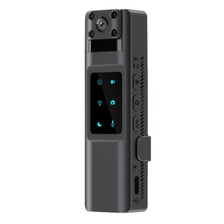 DTAudio 隨身攝影機, 130°廣角鏡頭, 1920*1080, 4顆940夜視燈, 1000mAH電池, 黑色