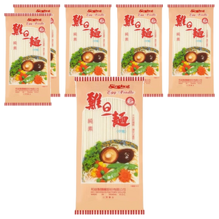 和益 雞蛋麵, 300g, 6包