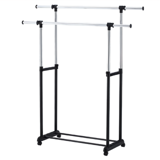 Useful Design 悠室屋家居 H型雙桿衣架, 不鏽鋼 銀色