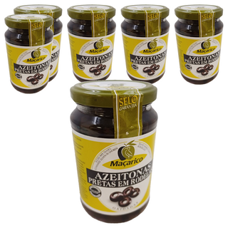 Macarico 瑪卡麗蔻 切片黑橄欖, 165g, 6罐