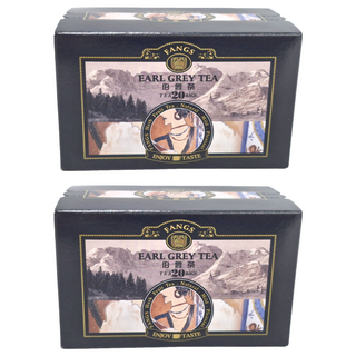 FANGS 方氏 伯爵茶 斯里蘭卡 錫蘭紅茶 佛手柑, 2g, 20包, 2盒