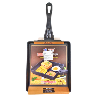 CoCoREX 三格式方型煎鍋, 25cm, 1個