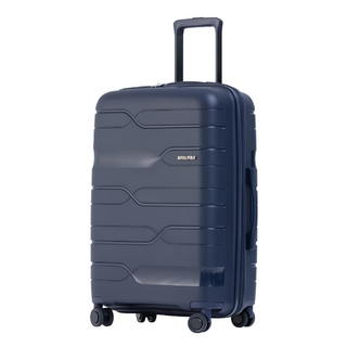 寶龍 迴旋曲防爆加大PP旅行箱 28吋 午夜藍