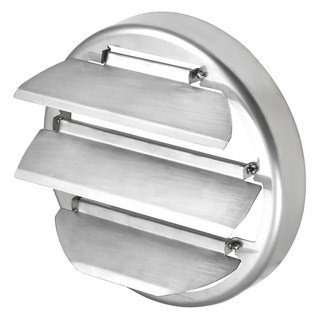 ERIC 雅麗家 排油煙機逆止風門，不鏽鋼304材質，適用於6吋排油煙機管, 98019, 客戶直接安裝