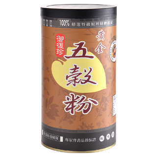 御復珍 黃金五穀粉 600g, 添加多種穀物 無添加食品添加物, 1罐