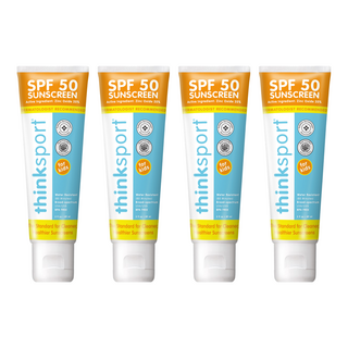 thinkbaby thinksport 新寶貝 純物理防曬霜 兒童款 SPF50 廣譜 UVA 和 UVB 防護, 89ml, 4條