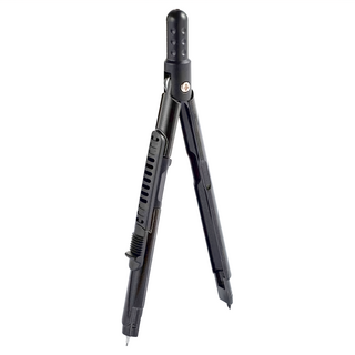 Raymay 藤井 筆型自動按鍵圓規 0.5mm筆芯 附蓋子, 1支