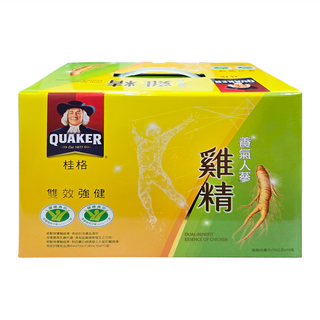 QUAKER 桂格 養氣人蔘雞精 18瓶, 1124ml, 1盒