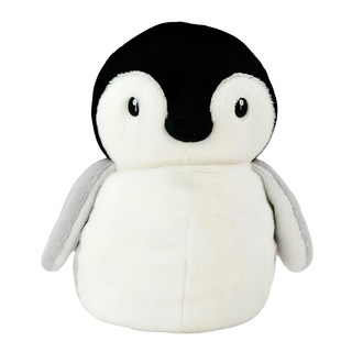 AllBeMine 歐比邁 呆呆企鵝手偶 DUMB PENGUIN 黑色 20cm, 1個