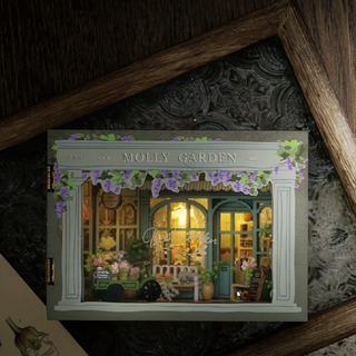CUTE ROOM 智趣屋 DIY 手作袖珍屋 MINI-112, 茉里花園 混合顏色, 1組