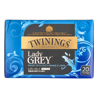 TWININGS 唐寧茶仕女伯爵紅茶 含佛手柑、檸檬果皮香味, 2.1g, 20包, 1盒
