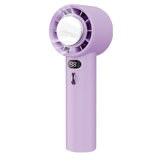CYKE 手持半導體製冷高速冰敷風扇, WX-637, 紫色