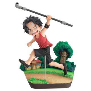 MegaHouse 百萬屋 G.E.M GEM 海賊王/航海王 艾斯 跑跑跑 PVC完成品 公仔, 1個