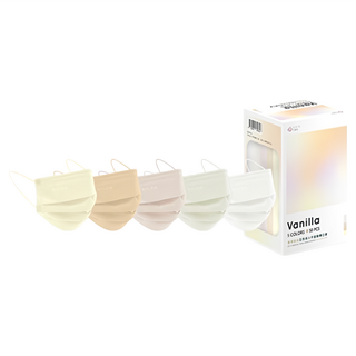 EYL'S 艾爾絲 平面醫用口罩, 香草奶油, 50片, 1盒