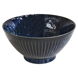 Kanesho 金正陶器 哆啦A夢 陶瓷碗 - 18x9cm 日本原產, 深藍色, 1個