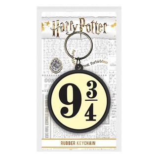 Harry Potter 哈利波特 鑰匙圈 英國進口 金屬橡膠, 9又3/4月台, 1個