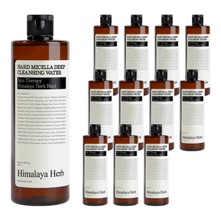 NARD 深層卸妝潔膚水 AHA、PHA、BHA三重護理 弱酸性膠束 五倍透明質酸 泛醇 清爽舒適, 500ml, 12瓶