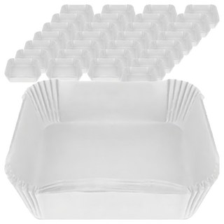 WE CHAMP 氣炸鍋專用烘焙紙 白色方形 Z0013, 100個